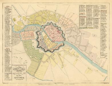 Historischer Alt-Berliner Stadtplan von 1720