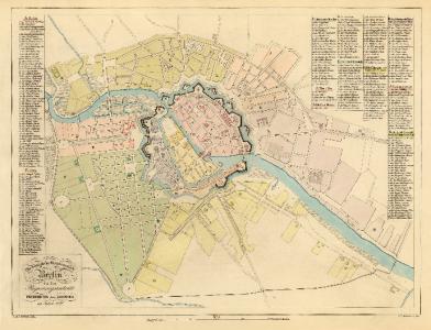 Historischer Alt-Berliner Stadtplan von 1740