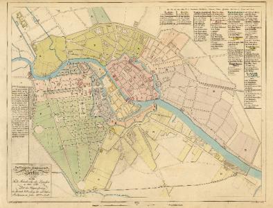 Historischer Alt-Berliner Stadtplan von 1786