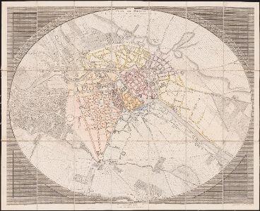 Historischer Alt-Berliner Stadtplan von 1809
