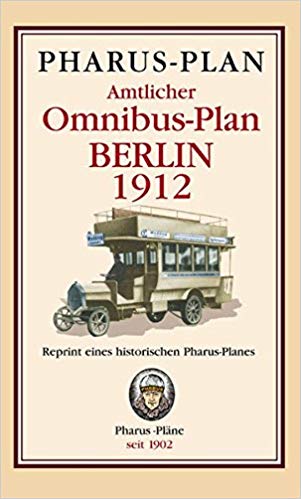 Pharus-Plan Amtlicher Omnibus-Plan Berlin 1912
