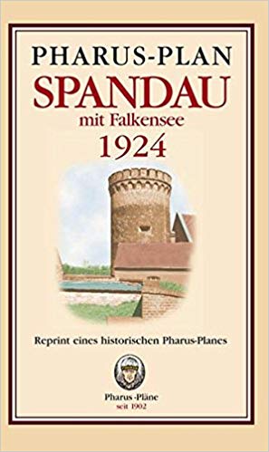 Pharus-Plan Spandau 1924 (mit Falkensee)