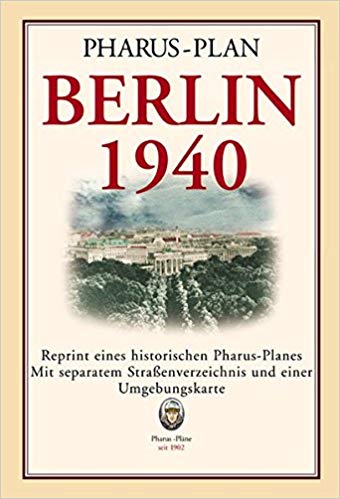 Pharus-Plan Berlin 1940 Große Ausgabe